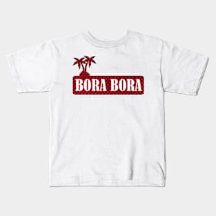 Bora Bora French Polynesia Kids T-Shirt